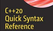 C++20 Quick Syntax Reference, 4th Edition